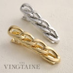 Vantaine vingtaine 체인 금속 요약 간단한 일일 유행 h7545 헤어핀 머리핀 : 트리아진