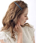 vintaine h7349 컬러 얇은 머리핀 간단한 성인 에나멜 헤어 액세서리 헤어핀 머리핀 : 트리아진