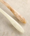 반텐 vingtaine 발레타 롱 얇은 대리석 무늬 갑갑풍 대리석 h7560 헤어핀 머리핀 : 트리아진