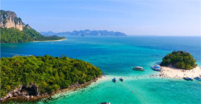 태국 4개 섬 일일 투어 (끄라비 출발) : 뜨거운청춘