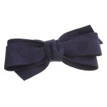 vintaine h7030 suede basic ribbon barrette simple office hair clip hair 액세서리 헤어핀 머리핀 : 트리아진