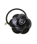 vintaine h7342 동백색 머리끈 조랑말 후크 머리띠 꽃 : 트리아진