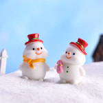 크리스마스 장식 소품 테라리움 꾸미기 재료 - 눈사람 피규어1P 12종 택 : 비오스샵