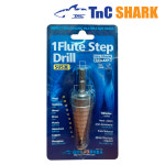 TnC Shark 티앤씨샤크 육각 임팩 1날형 스텝드릴 비트 TREH422-2 4-22mm : 엠알오승남