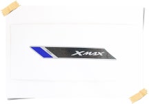 XMAX300 순정부품 프런트 어퍼 커버 아이콘그레이 엠블럼 R/H [GRAPHIC 2] BG6-F8392-00 : 저스트파츠
