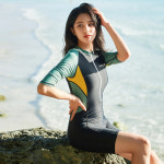 여성수영복 비치수영복 뱃살커버수영복 원피스형 전문 트레이닝 : 어버버샵