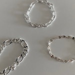 925실버 Pepper chain 은반지 3types : onder