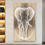 보석십자수 3D 원형비즈 행운 코끼리 DIY 키트 명화 캐릭터 취미 : 푸아이 십자수