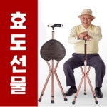 휴대용 지팡이의자 접이식 지팡이 효도 의료 의자 노인 알루미늄 합금 : 관우몰Gwanwoomall