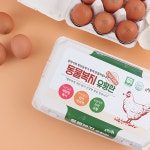 (30구) 100% 친환경 무항생제 식이유황 천연약초액 먹인 유황유정란 HACCP 배송비 포함 : 이강푸드마켓