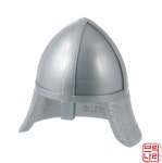 레고 캐슬 투구 Neck Protector [3844 / Flat Silver색상] : 메이크브릭