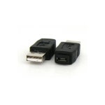 [G2368] Coms 마이크로 USB 젠더 - 일반 USB A(M)/Micro USB A(F) : 밀알시스템