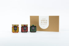 [1번지 양봉원] 김영조의효소벌꿀 선물세트 110g X 3개 : 1번지 양봉원