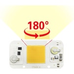 led cob 칩 전구 ac 110v 220v 통합 스마트 ic 드라이버 멋진 흰색 따뜻한 흰색 전체 스펙트럼 20w 30w 50w 2022 최신 : 커질상인