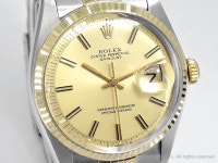 품절 ROLEX 1601 로렉스 데이트저스트 Oyster Perpetual Date Just 14k콤비 기계식자동 남성용스틸 36mm 엔틱 - LX2939A : 유스타임