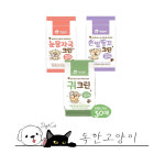 독&캣 펫크린 손발똥꼬  눈물자국  귀깨끗  치아크린 안심케어 크린티슈 30매 : 독한고양이
