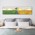 인테리어 모던 침실 풍경 그림 호텔 추상 머리맡 거실 배너 벽걸이 액자 : 매스티지룩