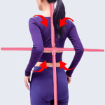 굽은등 자세교정 목 필라테스 척추 바른자세 스트레칭봉 : 리한종합상사