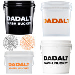 다달트 투명 세차버킷 물통 워시버킷 박스 그릿가드 세트 바스켓 감마씰 핸드그립 픽스가드 : 다달트