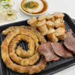 한우 생 소곱창 모듬세트 생곱창 생대창 염통 오드레기까지 1.2kg + 소스증정 : WIHT-BOM