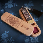 수제인감도장 황동 흑단목 직인 제작 아기 개인 법인 외국인 선물 제작 황룡무쌍 : 도장