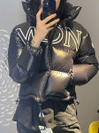 (관부가세 포함) 몽클레어 GERSH 로고 그래픽 숏 다운 패딩 H2093 1A00105 68950 999 : 파리부티크
