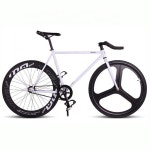 바이칼  Fixie자전거 고정 기어 자전거 52cm 사이클링 도시 자전거 스틸 프레임 마그네슘 합금 휠 단일 속도 자전거 : 월마트 구매대행