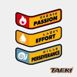 무토 태기 2 캐릭터 태권도 도장 운영 인성 수련 프로그램 시스템 패치(10pcs) : 굿엔굿즈