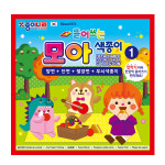 종이나라 뜯어쓰는 모아 색종이(1) 1갑 (10입) : 하나로문구