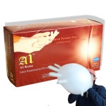 에이원 A1 일회용 라텍스장갑 100매 수술장갑 xs : 오우웰