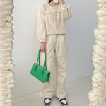 비비드 여자 코듀로이 컬러 골덴 바지 비죠 와이드팬츠 : 모어룸 주식회사