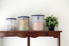 캐니스터 스냅 팩 4450 주방 블루 4.5L : Petit Monaka