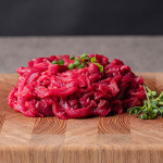업소용 식당용 한우 육회 / 국내산 육우 육회 육사시미용 1kg 생고기 대용량 소고기 : 소소한형제