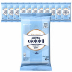 크리넥스 마이비데 클린케어 휴대용 물티슈 10매x12팩 /비데물티슈 : 주식회사 올바른 -올핏
