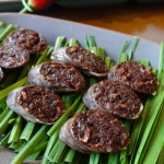 전주 피순대 1kg 당면없는 선지가득 고기 전통 토종 돼지 내장 부산물 납품 택배 국내산 : 어양토속순대