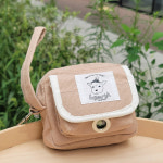 와다미싱공방 핸드메이드파우치 5컬러 강아지산책가방 풉백파우치 똥츄파우치 : WADAWADA