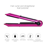 단발머리 헤어 스트레이트너 전문 세라믹 플랫 언 음이온 고데기 : 타다직구