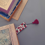 빈티진북마크 감성동백1, 이니셜 문구 각인 핸드메이드 책갈피 독서모임 책선물 : 베키빵빵