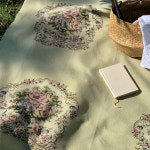 루이18세 자카드원단 빈티지 패브릭천 (2패턴) : 더블유패브릭