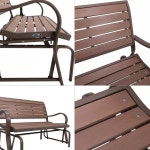 코스트코 라이프타임 벤치 야외흔들의자 : 호미조아