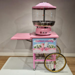 렌탈 팝콘 솜사탕 와플 기계 이동식마차 대여 2박3일 접이식 날개 장착 : 펀코리아