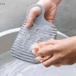 미니빨래판 빨래판 휴대용 엄지손 세탁 속옷 양말 : 루나비스