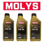 몰리스 합성엔진오일 MOLYS 레이싱 울트라 스마트 0W30 0W40 5W30 5W40 1L : 더오일