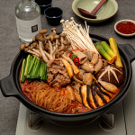 들깨 소불고기 곱창전골 사골 육수 밀키트 캠핑요리 2~3인분 : 은이세끼