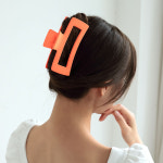 수스다 파스텔통통 사각집게핀 빅사이즈 올림머리 헤어집게핀 : 수스다