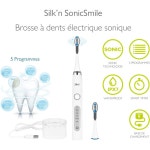 실큰 소닉스마일 전동칫솔 깨끗하고 하얀 치아 화이트 : 아임히리