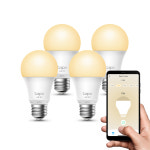 티피링크 Tapo L510E (4팩) 스마트 조광 전구 LED 조명 IoT 구글홈 절전 E26소켓 : 티피링크 공식몰