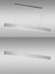[주문제작] (60x80x500~3000mm) 국내생산 LED 라인슬림 펜던트 4컬러 주문제작,직부가능 : 청계룩스