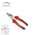 오르비스윌 슬리브 플라이어 절연 압착 플라이어 580-180 A3-2K 독일제 : 007공구