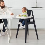이케아 BLÅMES 블로메스 유아용의자+트레이, 블랙 801.652.33 : 퍼니처앤리빙